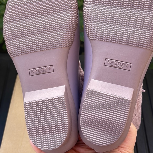 Sperry - Saltwater Sherpa Boots - Lavender Size:8 - Picture 11 of 16